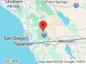 Map of Site Report: Cuyamaca State Park, United States of America